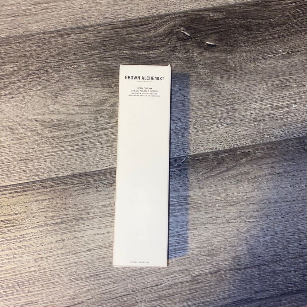 Grown Alchemist Body Cream: Mandarin & Rosemary Leaf